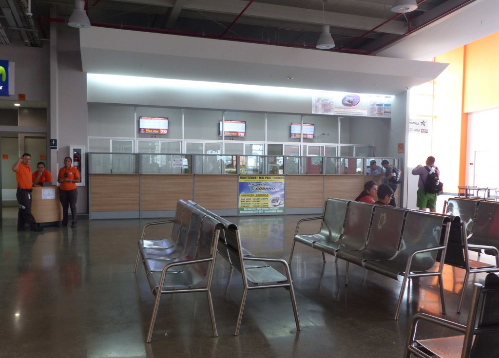 New Direct Bus Terminal from San Jose to Montezuma, Costa Rica